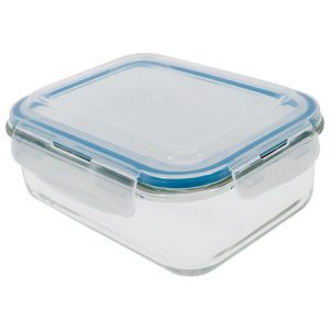 Pote  de Vidro Retangular (2260 ml)