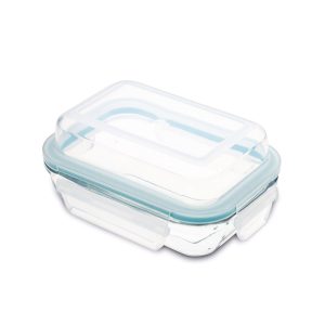 Pote Retangular de Vidro (330ml)