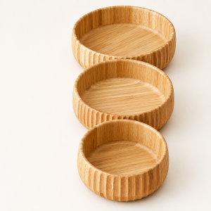 Bowls Canelados De Bambu