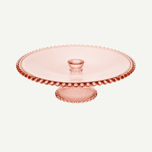 Prato para Bolo de Cristal com Pé