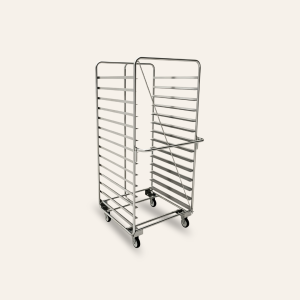 Carrinho Esqueleto Inox 12 andares