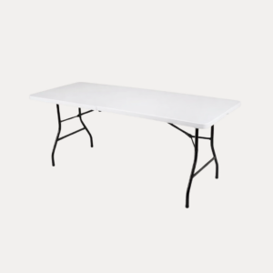 Mesa Dobrável Branca 1,80m